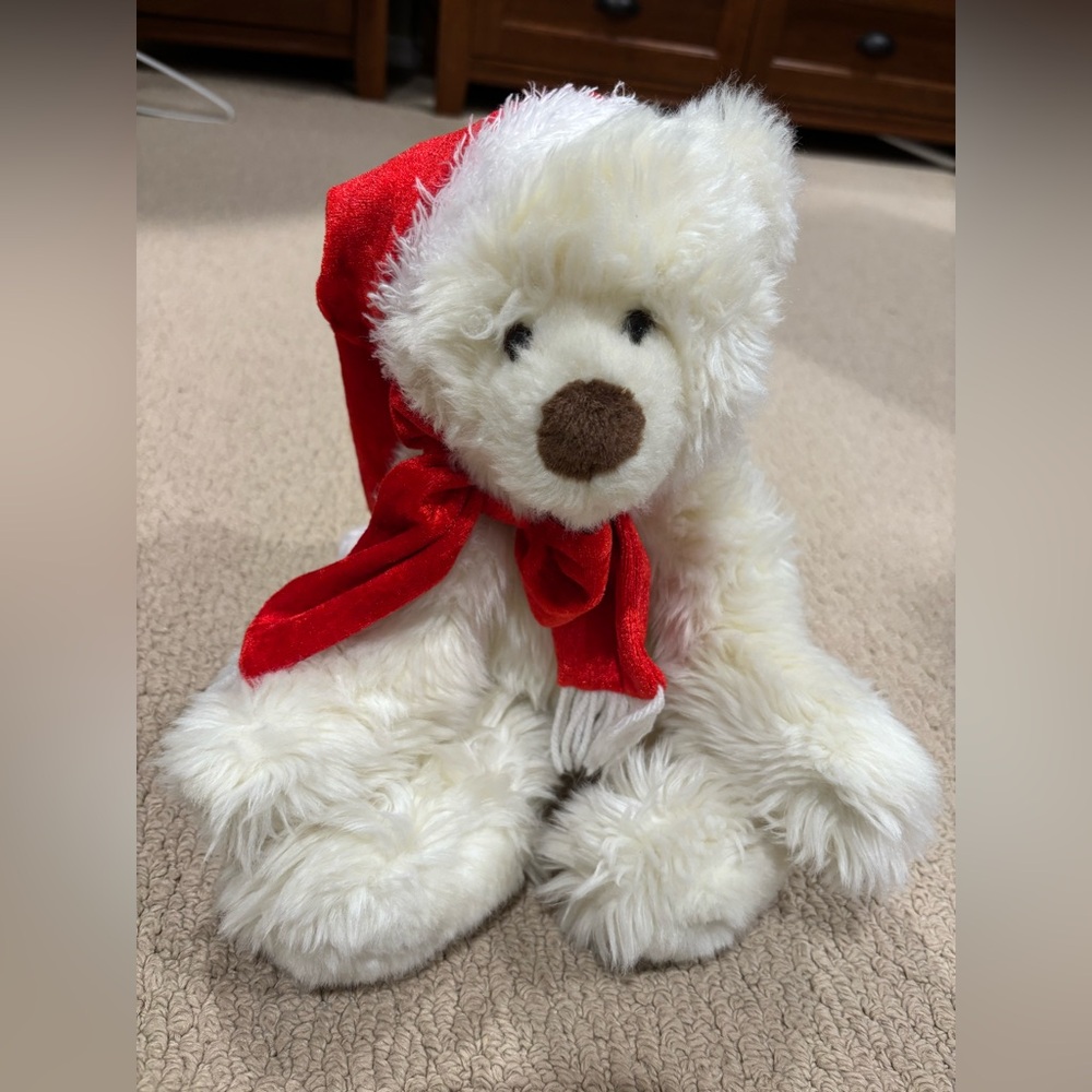 Gund Plush Vintage Christmas Bear